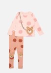 PoP Candy Polka Dot Sweat Top And Legging Set - Pink