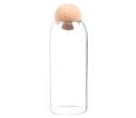 Glass Jar Cork Ball Lid 1.1L