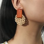 Boho Style Dangle Earrings Made Of Wood Match Braiding Jewelry Match Daily Outfits Party Accessories Link To Mother Nature In Th