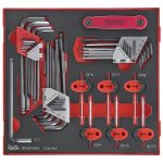 Teng Tools 42PC Hex & Tx Wrench Set In Eva