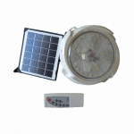 LA032A Redisson Solar Ceiling Downlight Light LED With Solar Panel And Remote 30 Watt