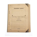 Z20 3-FOLD Folder 180GM 100 Black Printed