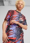 Puma Fandom Aop Tee - Lavendar Pop