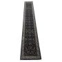 Aman 600 X 80CM All Over Floral Persian Afshan Design - Navy Runner Rug