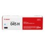 Canon 045H High Yield Toner Cartridge 2200 Page Yield Cyan