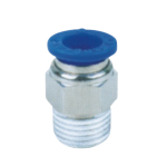 AirCraft Pu Hose Fitting Straight Stud 4MM-1 8" M
