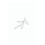 Handrawn Line Art Print 5