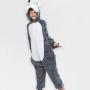 Kids Grey Wolf Onesie - 120