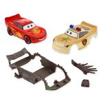 Disney Store Official Lightning Mcqueen Die Cast Set - Cars On The Road Toys - 1:43 Scale Disney Cars Diecast Vehicle With Road