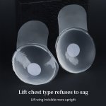 1 3 Pairs Of Silicone Transparent Breast Lift Patches With Gathered Upper Support To Prevent Sagging Invisible Silicone Breast P
