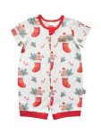 Christmas Jolly Socks Shortie Crawler
