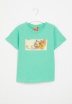 Lazy Cat Short Sleeve Tee - Blue