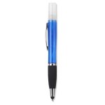 Geeko 3-IN-1 Sanitizer Spray Stylus And Blue Ink Pen Blue