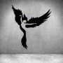 A Woman's Wings - Matt Gold / L 1000 X H 890MM