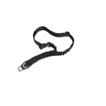 Amomax AM-SS03BK Single Point Sling W mesh Hook Black