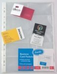 Bantex B2140 10 P.p. Refill Pockets For 5923PRF00 Clear