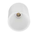 Plastic Ceiling Socket White