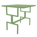Tommy Side Table - Green Air Semi Matt