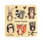Forest Friends Little Wooden Puzzle And Toys