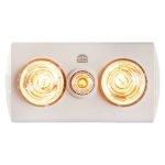Radiant Bathroom Ceiling Heater Light & Extractor Fan