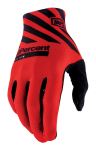 100% Celium Gloves - Red - XL