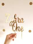 Acrylic Cake Topper