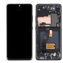 Lcd Display With Frame Compatible With Samsung Galaxy S21 Ultra