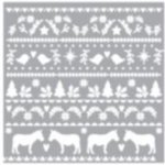 Stencil Scandi Christmas