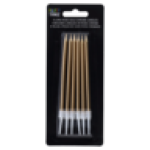 Thingz Rose Gold Long Chrome Candles 6 Piece