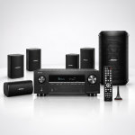 Bose Professional 760 5.1 5.1.2 Theater Surround Sound System + Denon AVR-X2900H Dolby Atmos Av Receiver Package Deal