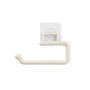 2 Pack - Wall-mounted Adhesive Backing Toilet Paper Holder - White