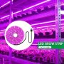 LED Grow Light Strip Full Spectrum Plant Grow Light USB 4.88METER 300LEDS Flexible Growing Lamp For Indoor Plants Succulents Hydroponics Greenhouse Gardening