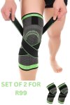 1 Pair Knee Brace Protective Knee Support – Unisex