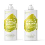 Natural Automatic Dish Gel 500ML 2 Pack - Eco-friendly For The Whole Family