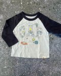 GAP Blue Two Toned Science Long Sleeve T-Shirt 12 18M