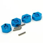 – Aluminum Wheel Hex 12MM Blue