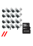 Ezviz 3MP H3 Wireless 16 Cameras Kit With Installation