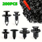 200PCS Car Fixing Clip Universal Six Types Of Mixed For Nissan For Ford For Honda For Toyota Bumper Push Rivet Clip Auto Parts R