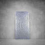 Wall Art D076 - 1040 X 535 X 20 Indoor / Matt Silver / Cool White