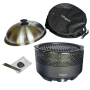 Portable Charcoal Braai With Dome Lid And Carry Bag