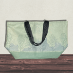 Impala Insulated Tote Bag – Green Protea
