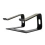 TechTrek Ergonomic Aluminium Notebook Stand 10-15.6 Inch – Adjustable Height Angle