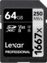 Lexar 64GB Professional Silver Series 1667X Uhs-ii Sdxc Memory Card