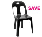 Catering Chair Black X20 Online Only