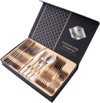 Zs - Stainless Steel Cutlery 24 Pcs Set