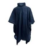 Pioneer Rubberused Poncho Navy New