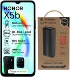 Honor X5B With Intouch 20000 Mah Power Bank Bundle Blue 64 Gb 4 Gb RAM