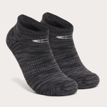 Oakley Ankle Tab Socks - Black uniform Grey Hthr - M
