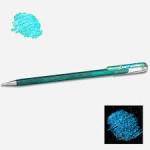Hybrid Gel Dual-metallic Roller Pen Green N Metallic Blue – K110-DDX