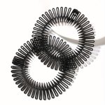 2PCS Stretchable Hair Comb For Back Of The Head Shattering Hair Setting Hair Accessories